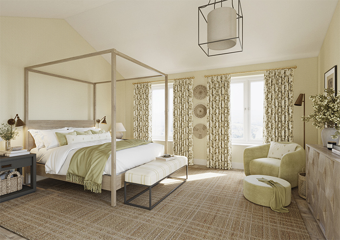 Pensford, Penn Bouquet Stowe - Made to Measure Curtains - Image 7